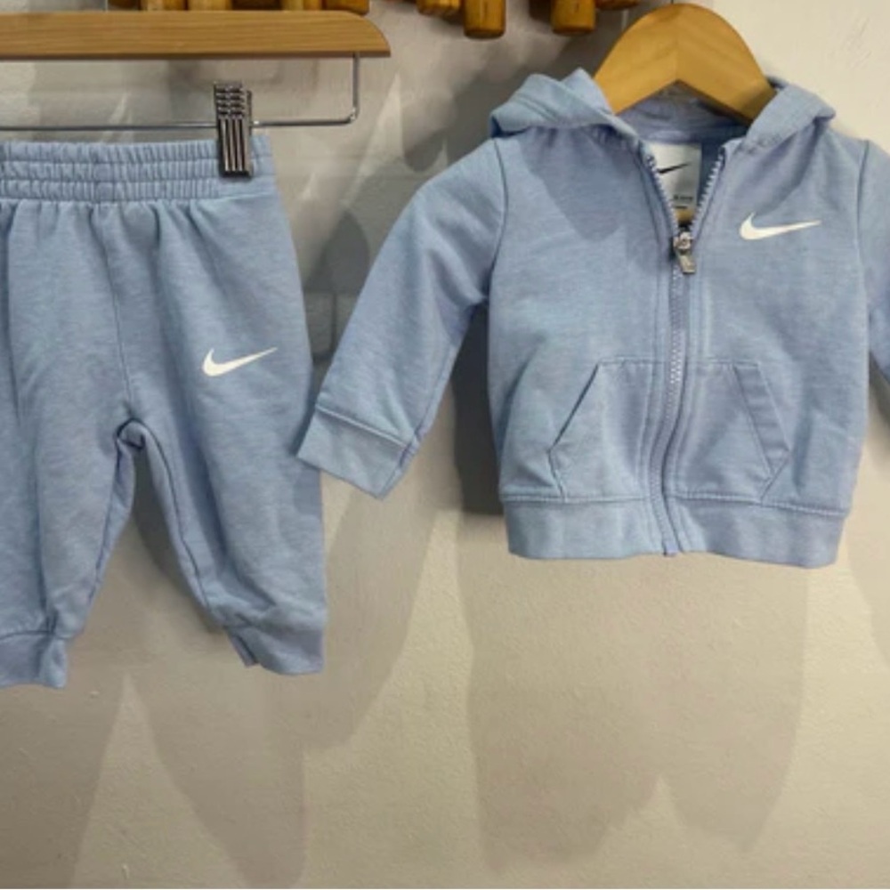 Nike Light Blue Infant Tracksuit